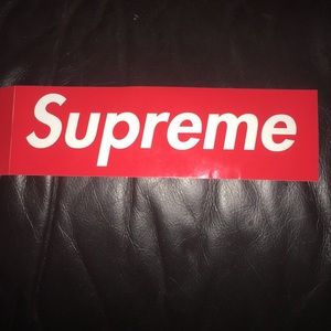 Supreme Sticker